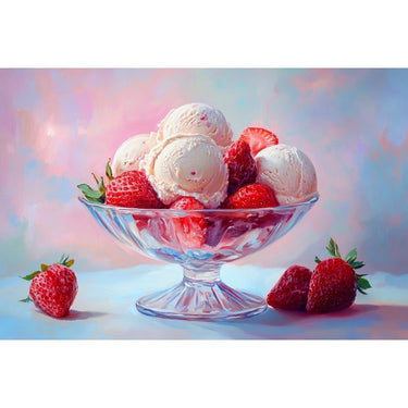fraise peinture